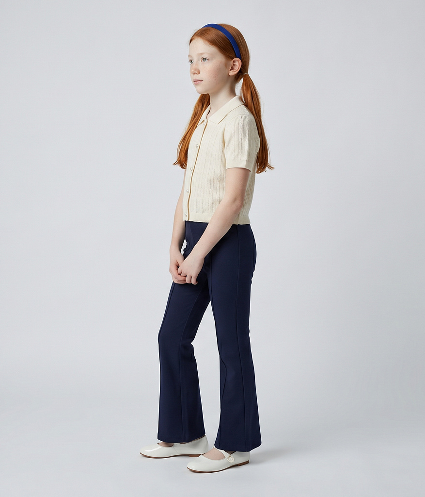 GIRLS Pants/Брюки детские/AW25TKG017 синий
