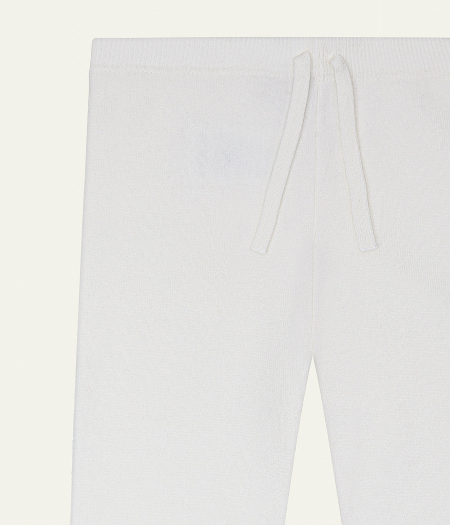 BOYS Joggers knitted/Брюки детские/AW23TKB022 молочный