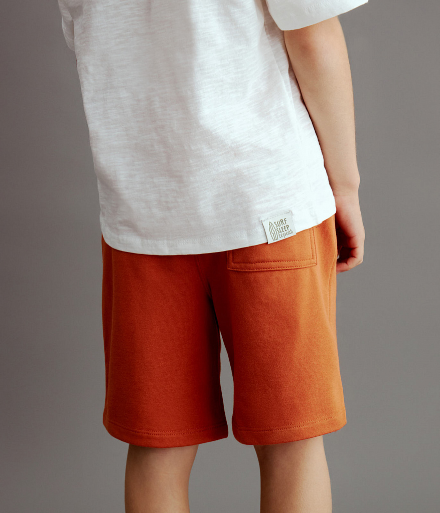 BOYS tee SS/Футболка детская к/р/SS24TKB028 молочный