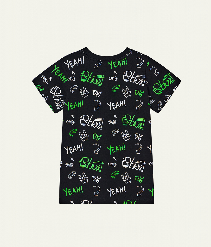 BOYS Tee SS Jersey/ Футболка детская к/р/SS24TKB061 черный