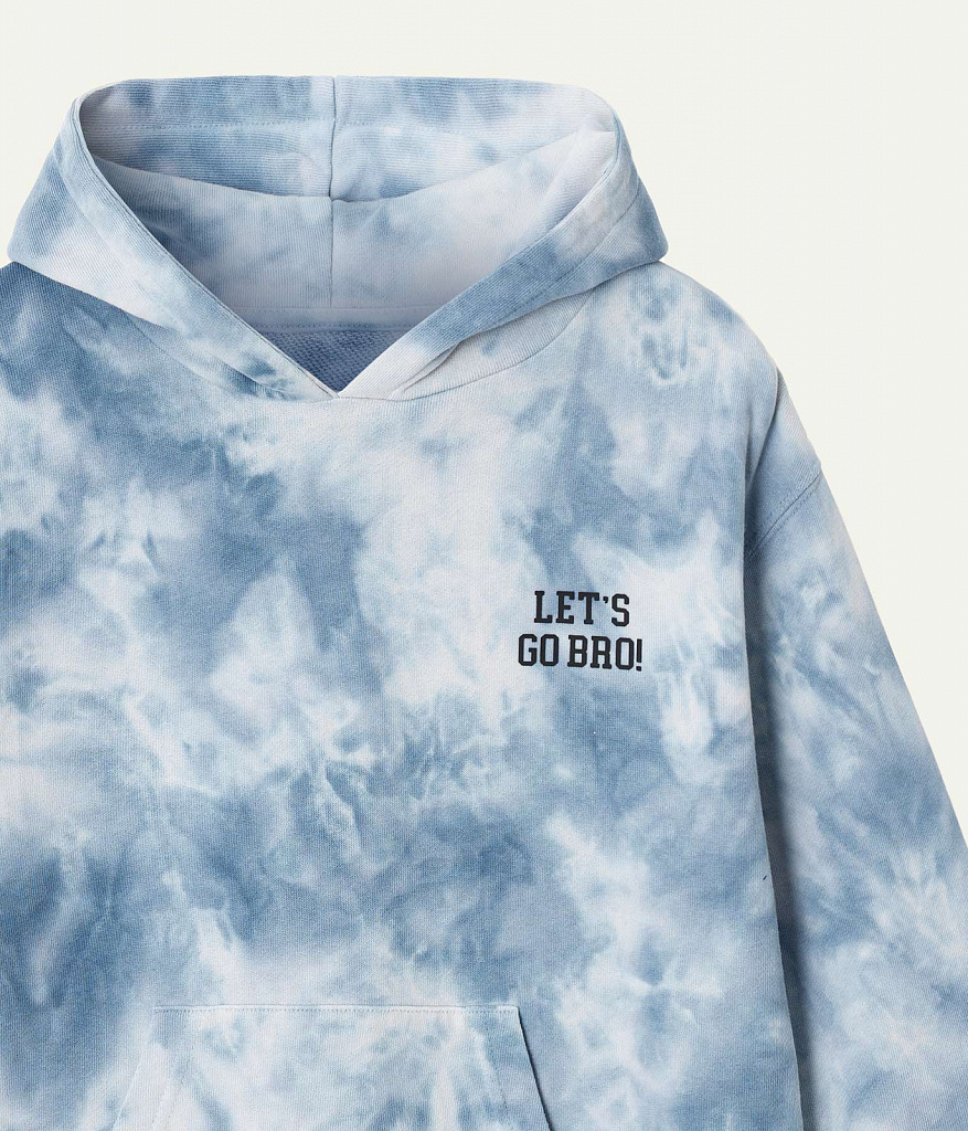 BOYS Jumper tie dye/ Джемпер детский/SS24TKB048 синий
