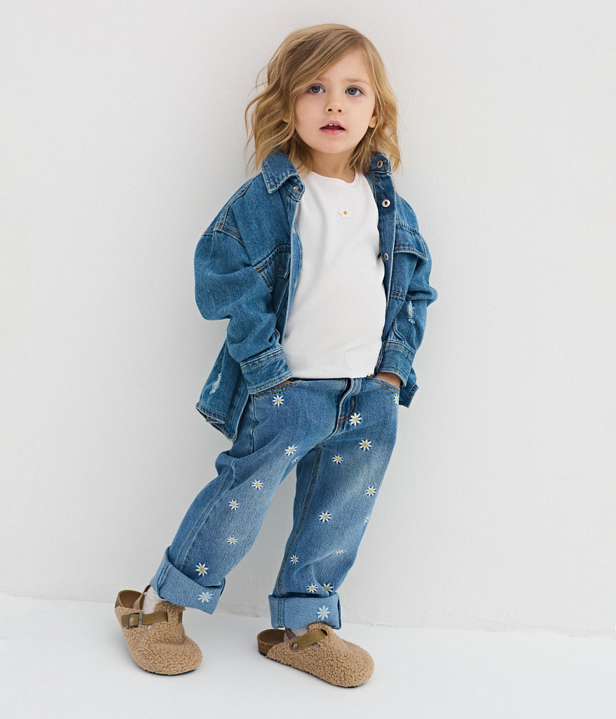 GIRLS Jeans/ Брюки детские/SS24TKG091